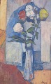 L'Art presents: 
Ragnar 
Alyre 
(1894–1975)
“Roses in 
Vase”.
Oil on panel.