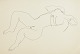 Jean Fautrier 
(1898-1964)
Figurkomposition.

Radering, ...