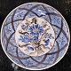 SYBERG POTTERY TRAY: Unique tray With flower decorations