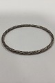 Moderne Armring 
i Sølv