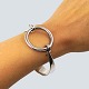 Hans Hansen; A brangle of sterling silver