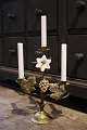 K&Co. presents: 
Decorative 
French 19th 
century church 
candlestick 
with space for 
3 candles…