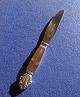Antikkram 
præsenterer: 
Dronning 
Georg Jensen 
sterling 
sølvbestik, 
middagsknive 
22,5cm med kort 
skaft