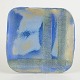 European Studio PotterLarge unique wall dish, 1980s.