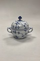 Royal Copenhagen Blue Fluted Plain Sugar Bowl No. 244