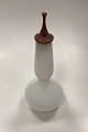 Kastrup Glassworks Opaline Carafe with Lid