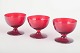 Monica Bratt for Reijmyre Glasbruk3 dessert glasses, ...