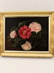Middelfart Antik præsenterer: Blomster maleri 30 x 37 olie på lærred