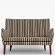 Arne Vodder / Ivan Schlechter.AV 53/2 - 2 pers. sofa ...