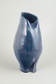 Europæisk studiokeramiker unik vase, 1987.