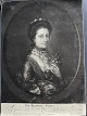 Ole Buus Larsen præsenterer: Mezzotinte af Jonathan Spilsbury - Portræt af Mrs. Mary Richards 1783.