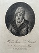 Ole Buus Larsen præsenterer: Kobberstik af J.F. Clemens - Portræt af Madame Marie de Coninck.