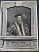Ole Buus Larsen præsenterer: Kobberstik af Johan Martin Preisler - Portræt af HM Kong Christian III af Danmark ...
