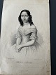 Ole Buus Larsen præsenterer: Litografi af Em. Bærentzen - Portræt af Anna Fiebig.
