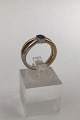 Danam Antik præsenterer: Georg Jensen 18K Guld Ring No. 15 (Safir)