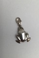 Georg Jensen Sterling Sølv Charm / Vedhæng No. 331B Frø