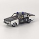 Kinnerup Antik & Porcelæn præsenterer: Tekno politibilVolvo 14410,5 cm