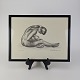 Kinnerup Antik & Porcelæn præsenterer: Sikker Hansen tryk27,5x36,5 cm