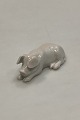 Bing og Grøndahl Miniature Figur Liggende Gris No. 1881