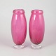 Pair of Chribska glasvaser.