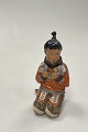 Danam Antik presents: Royal Copenhagen Overglaze Figurine Greenland Girl No 12415