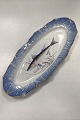 Danam Antik præsenterer: Royal Copenhagen Blåt Fiskestel Serveringsfad No. 19/3001