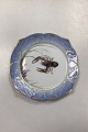 Danam Antik præsenterer: Royal Copenhagen Blåt Fiskestel Tallerken No. 19/3002