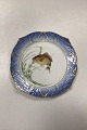 Danam Antik præsenterer: Royal Copenhagen Blåt Fiskestel Tallerken No. 19/3002