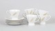 L'Art præsenterer: Raymond Loewy for Rosenthal, sæt af seks kaffekopper med matchende underkopper.