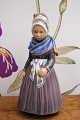 K&Co. præsenterer: Dahl Jensen porcelæns figur af Fanø pige i egens dragt.DJ-1165...
