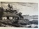 Ole Buus Larsen præsenterer: Radering af Achton Friis 1906 - En vandmølle
