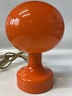 Antik Huset præsenterer: Flot Holmegaard Astronaut lampe Væg / Bord– orange vintage
