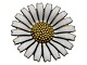 Antik K præsenterer: Georg Jensen sølv Daisy Marguerit broche