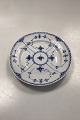 Royal Copenhagen Musselmalet Halvblonde Tallerken No. 572