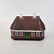 Kinnerup Antik & Porcelæn præsenterer: Trip Trap ModelhusSillasens hus, Varde6,5 cm
