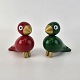 Kinnerup Antik & Porcelæn præsenterer: Kay Bojesen FigurTurtelduer Jul5,5 cm
