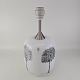 Kinnerup Antik & Porcelæn præsenterer: Holmegaard Bordlampe "4 årstider"36 cm
