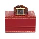Aabenraa Antikvitetshandel præsenterer: Cartier Tank Vermeil Quartz ur ref 66001. Urhus mål: 21x27mm