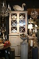 K&Co. præsenterer: Svensk 1800 tals vitrineskab , 2 delt med lukket skab i bunden og glas vitrine med sprosser ...