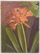 L'Art præsenterer: Dansk blomsterstilleben, olie på lærred.
