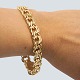 Antik Damgaard-Lauritsen præsenterer: Kraftigt bismarckarmbånd i 14 kt. guld, b. 11 mm