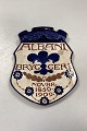Danam Antik præsenterer: Aluminia Fajance Albani Bryggeri Platte - 7 Novbr. 1859-1909