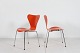 Arne Jacobsen7'er stole 3107Orange lak