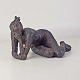 Kinnerup Antik & Porcelæn præsenterer: Bodil Dam figurliggende kvinde21 cm