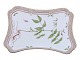 Antik K præsenterer: Flora DanicaStor firkantet bakke 29,5 cm.