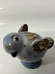 L. Hjorth Pottery Bird.Measures 5.6 x 6,0 cm.