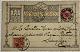 Reutemann Antik præsenterer: Chr. IX 10 øre rød, 2 stk. Ankomststempel SHANGHAI DEUTSCHE POST 19.12.05