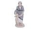 Antik K præsenterer: Royal Copenhagen Sjælden Art Nouveau figur - Mor med barn