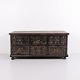 Osted Antik & Design præsenterer: Stor originalmalet kiste med blomstermotiver fra 1800-tallet