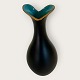 Moster Olga - Antik og Design præsenterer: Retro vaseSort / Turkis*250kr